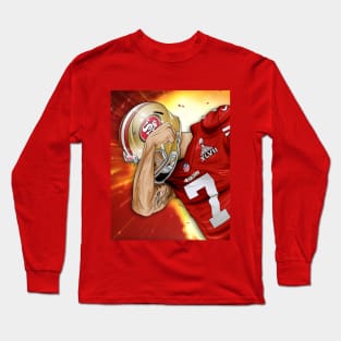 COLIN KAEPERNICK / GOLD Long Sleeve T-Shirt